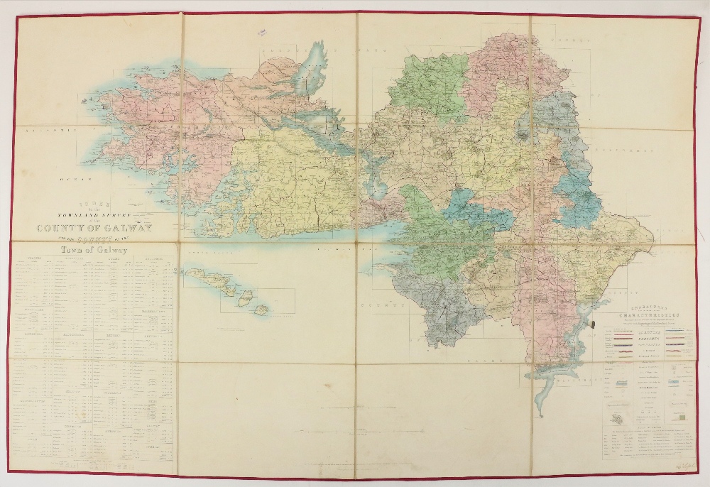 Ordnance Survey: Index to the Townland Survey of the Counties of Westmeath, Galway, & Wicklow, 3 lg.