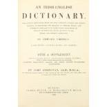 O'Reilly (Edward) An Irish-English Dictionary, 4to Dublin (J. Duffy) 1864. First Edn. Thus, edited