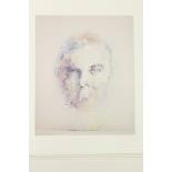 Signed Limited Edition Le Brocquy (Louis) Eight Irish Portraits in Words and Watercolour, Lg. 4to - Image 3 of 3