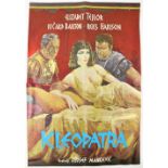 Cinema Poster: [Yugoslavia] Kleopatra, (Cleopatra) starring Elizabeth Taylor, Richard Burton and Rex