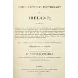 Carlisle (Nicholas) A Topographical Dictionary of Ireland, Lg. 4to Lond. 1810. First Edn., hf.