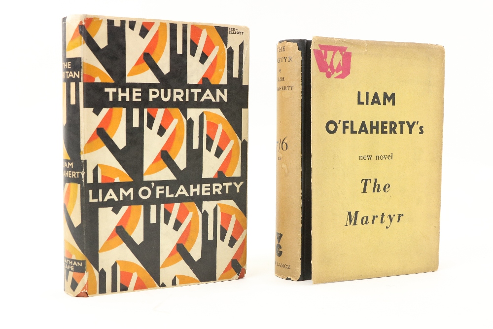 Inscribed by the Author O'Flaherty (Liam) The Martyr, 8vo L. (V. Gollancz) 1933, First Edn.,