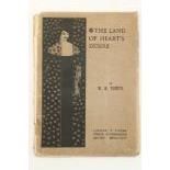 Yeats (W.B.) The Land of Heart's Desire, L. Fisher Unwin 1894, First Edn., orig. wrappers with