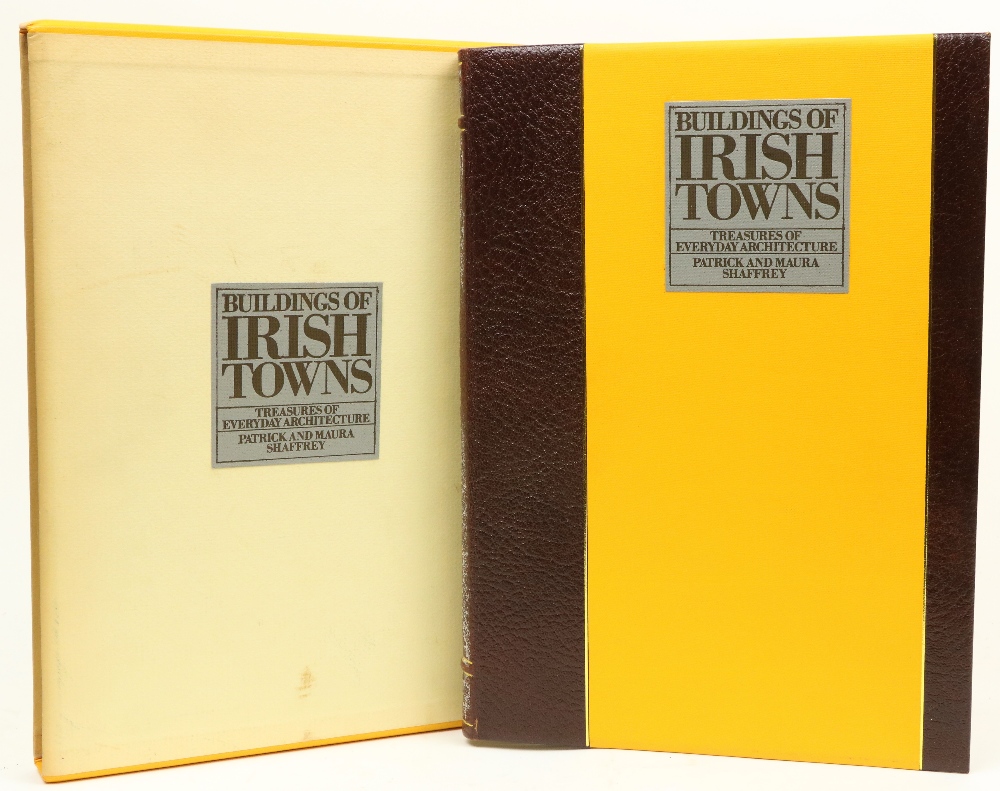 Special Limited Edition Architecture:  Shaffrey (P. & Maura)  Buildings of Irish Towns, folio Dublin