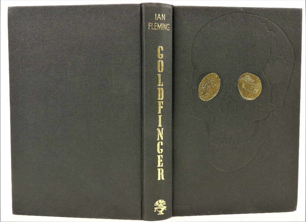 Fleming (Ian) Goldfinger, 8vo L. (Jonathan Cape) 1959, First Edn., black cloth with stamped skull - Image 2 of 2