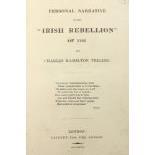 1798 etc: Teeling (Chas. Hamilton) Personal Narrative of the 'Irish Rebellion' of 1798, 8vo Lond. - Image 3 of 3