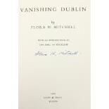 Signed Copy Mitchell (Flora H.) Vanishing Dublin, folio Dublin 1966. First Edn., Signed by Author,