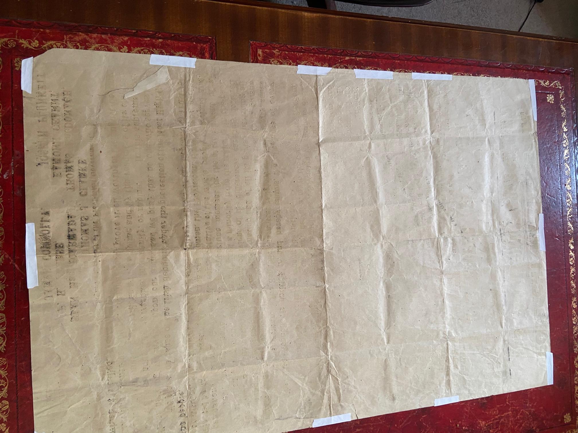 The Corner-stone Document of Irish Freedom 1916 PROCLAMATION OF THE IRISH REPUBLIC   An Original - Image 15 of 40