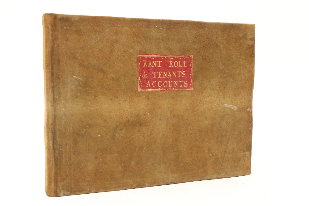 19th Century Rent Roll of a Landed Family, 1801-1843 Co. Westmeath: A M/ss volume bound in