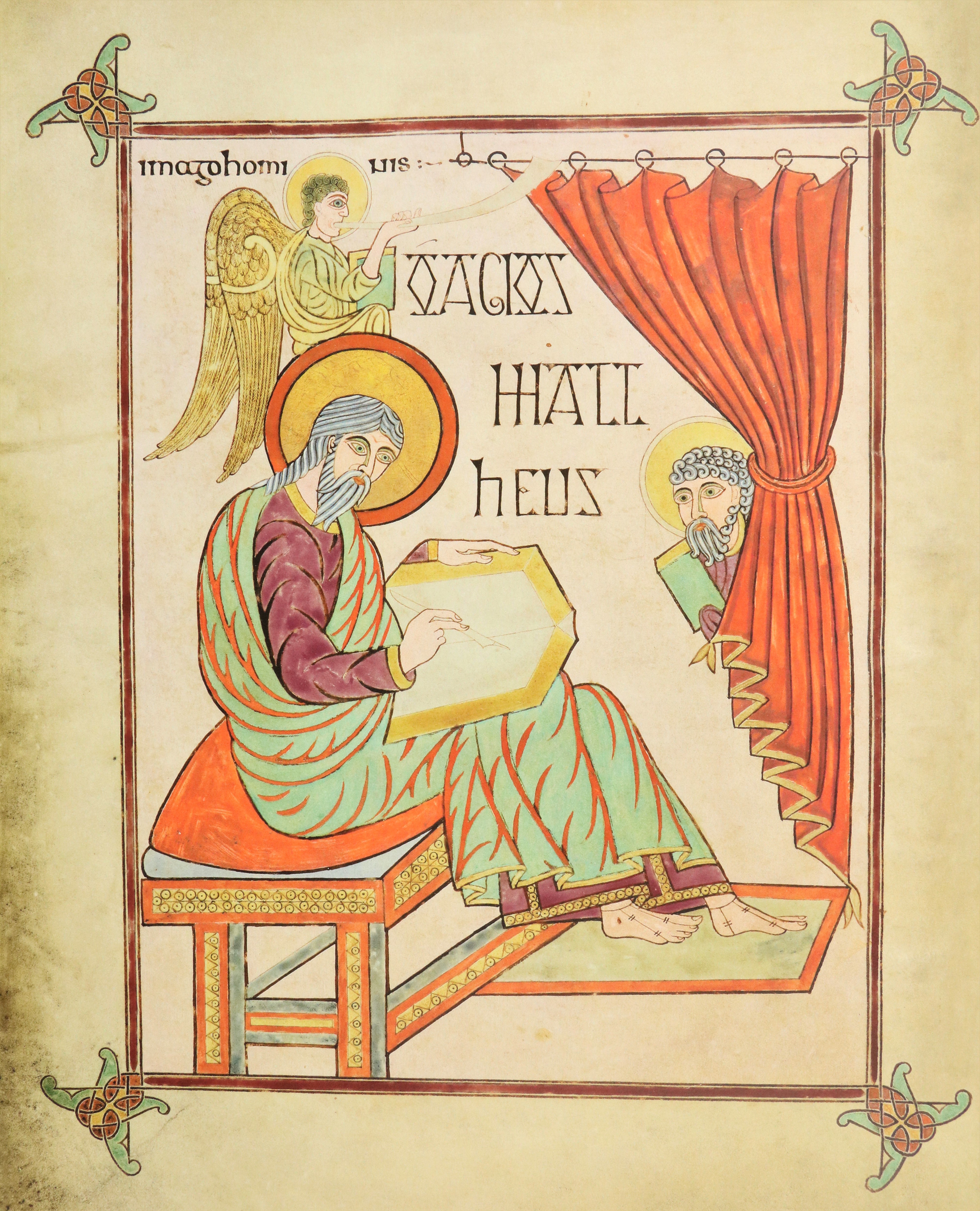 The Lindisfarne Gospels  A True Masterpiece of Fine Facsimile Production Evangelia Sancta - Image 7 of 49