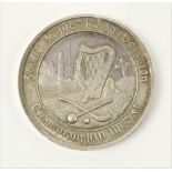 First G.A.A. Specimen Medal 1885 Medal: G.A.A. 1885: An important early circular silver Medal, the