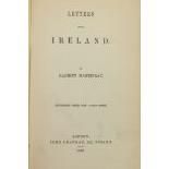 Martineau (Harriet) Letters from Ireland, roy 8vo Lond. (John Chapman) 1852. First Edn. in Bk. Form,