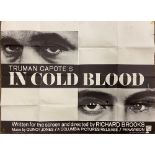 Cinema Poster:  Truman Capote's In Cold Blood, written and directed by Richard Brooks, with music by