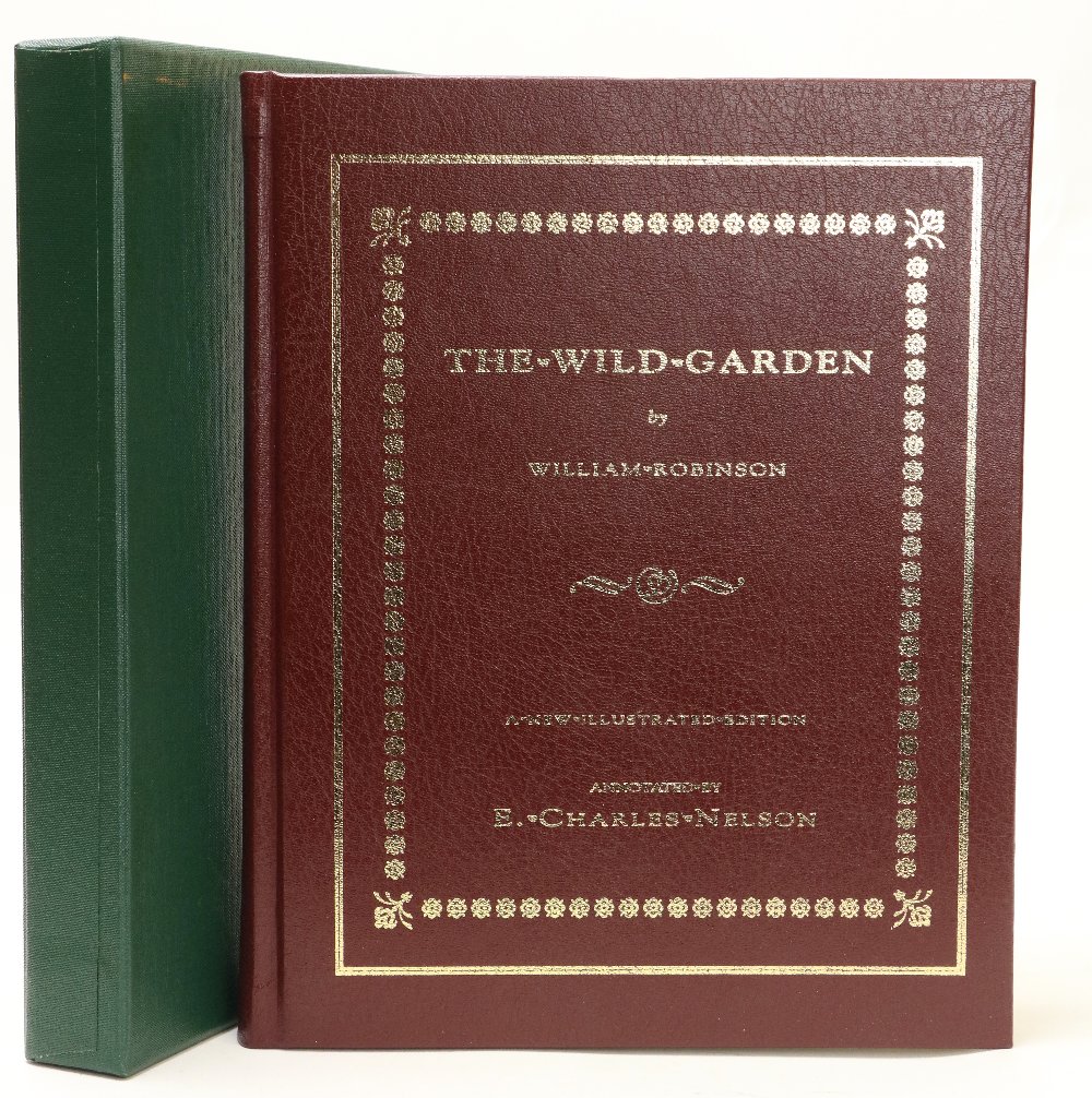Patrons Copy Robinson (Wm.) The Wild Garden, A New Illustrated Edition. Annotated by E. Charles