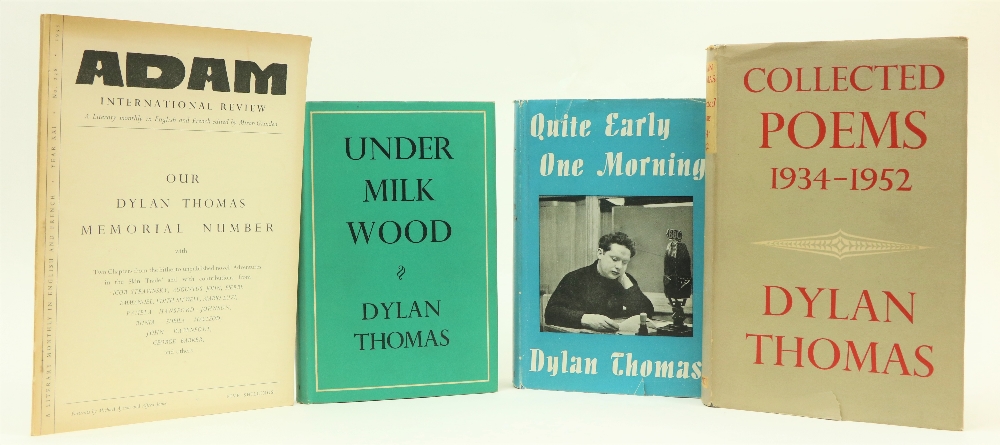 Thomas (Dylan) Collected Poems 1934-1952, 8vo Lond. (Dent & Sons) 1952, d.w.; Under Milk Wood, A