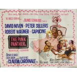 Cinema Poster: The Pink Panther, produced by Blake Edwards, starring David Niven, Peter Sellers,