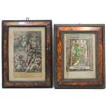 Lotto di tre stampe - Lot of three prints