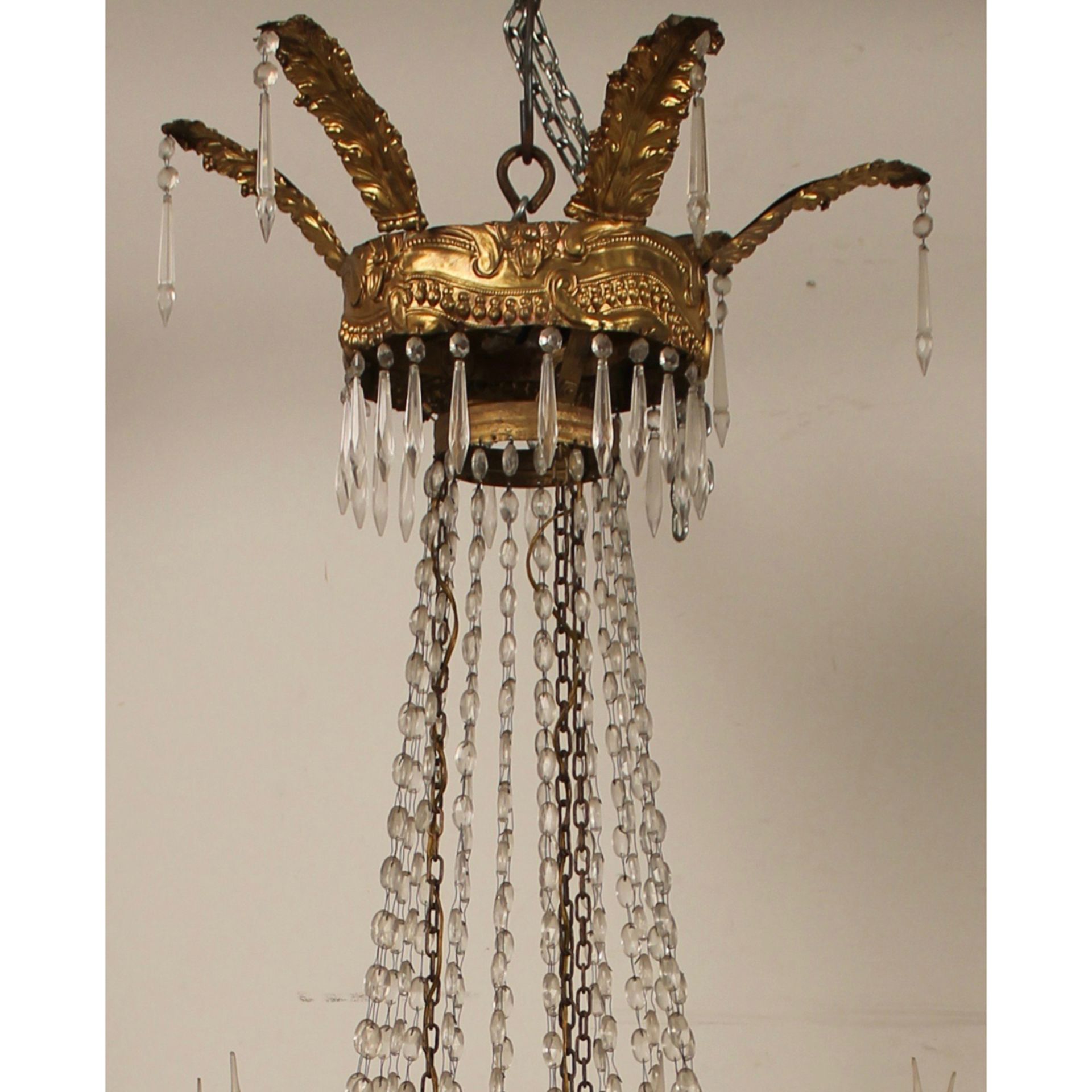 Grande lampadario a dodici luci - Large twelve-light chandelier - Image 2 of 2