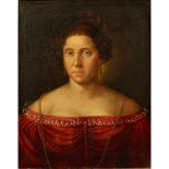 Giuseppe Carta (1809/1889) “Figura di Nobildonna” - "Lady"