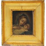 Scuola siciliana secolo XVIII “La Madonna con il bambino” - 18th century Sicilian school "The Madonn
