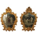 Coppia di eleganti specchiere - Pair of elegant mirrors