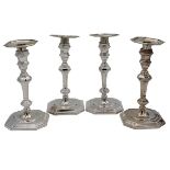 Lotto di quattro candelieri - Lot of four candlesticks