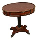Elegante tavolino ovale - Small oval table