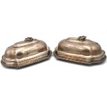 Coppia scaldavivande - Pair of food warmers