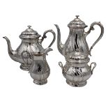 Servizio da tea quattro pezzi - Four-piece tea set