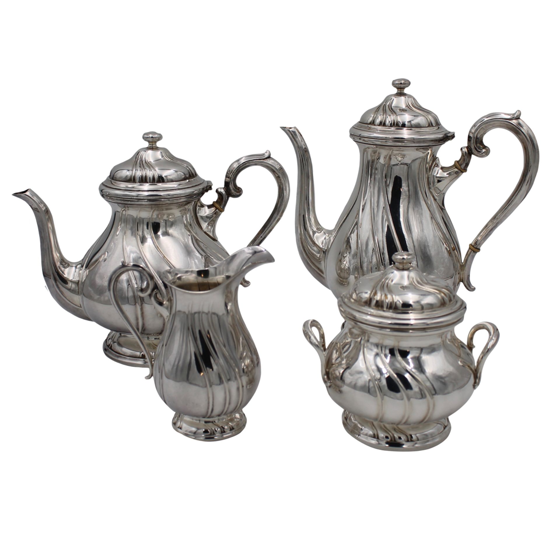 Servizio da tea quattro pezzi - Four-piece tea set