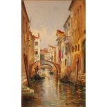 Any Brazil (XX/1940) "Veduta del canale di Venezia" - "View of the canal of Venice"