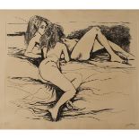 Renato Guttuso (1912/1987) "Nudi femminili" - "Female nudes"
