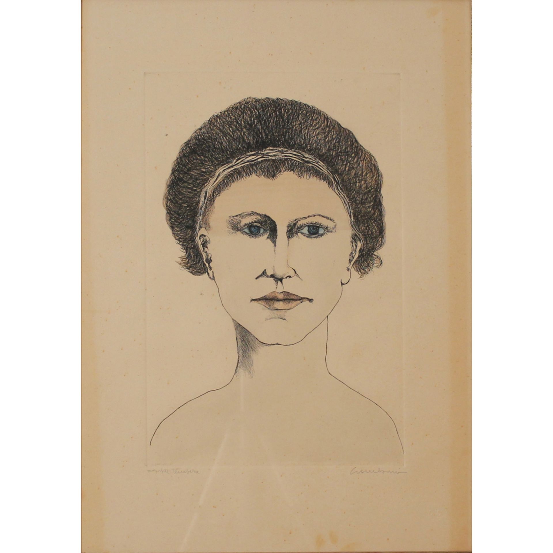 Pippo Gambibno (1935/2004) "Ritratti di donne" - "Portraits of women" - Image 2 of 2