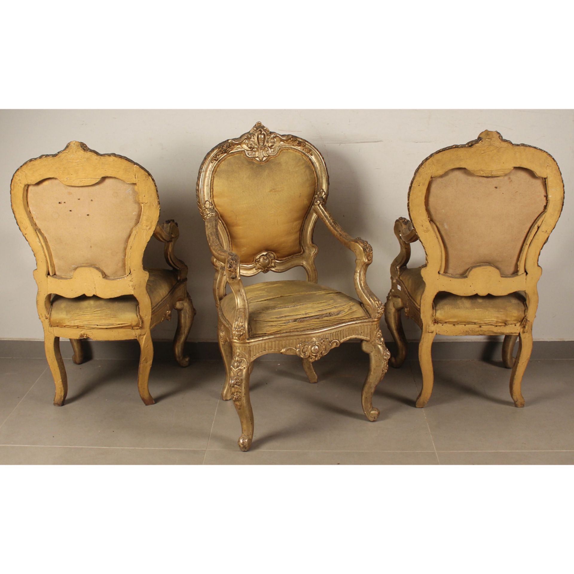 Tre poltrone - three armchairs - Image 2 of 2