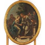 Scuola napoletana del secolo XVIII "Scene sacre" - Neapolitan school of the eighteenth century "Sacr