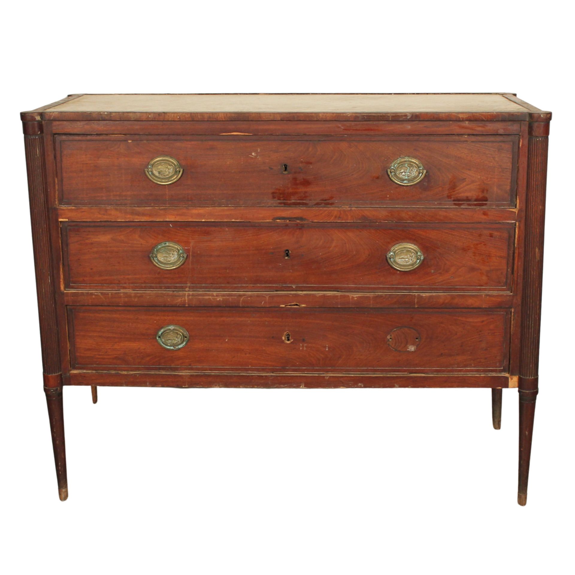 Cassettone a tre cassetti - Commode with three drawers