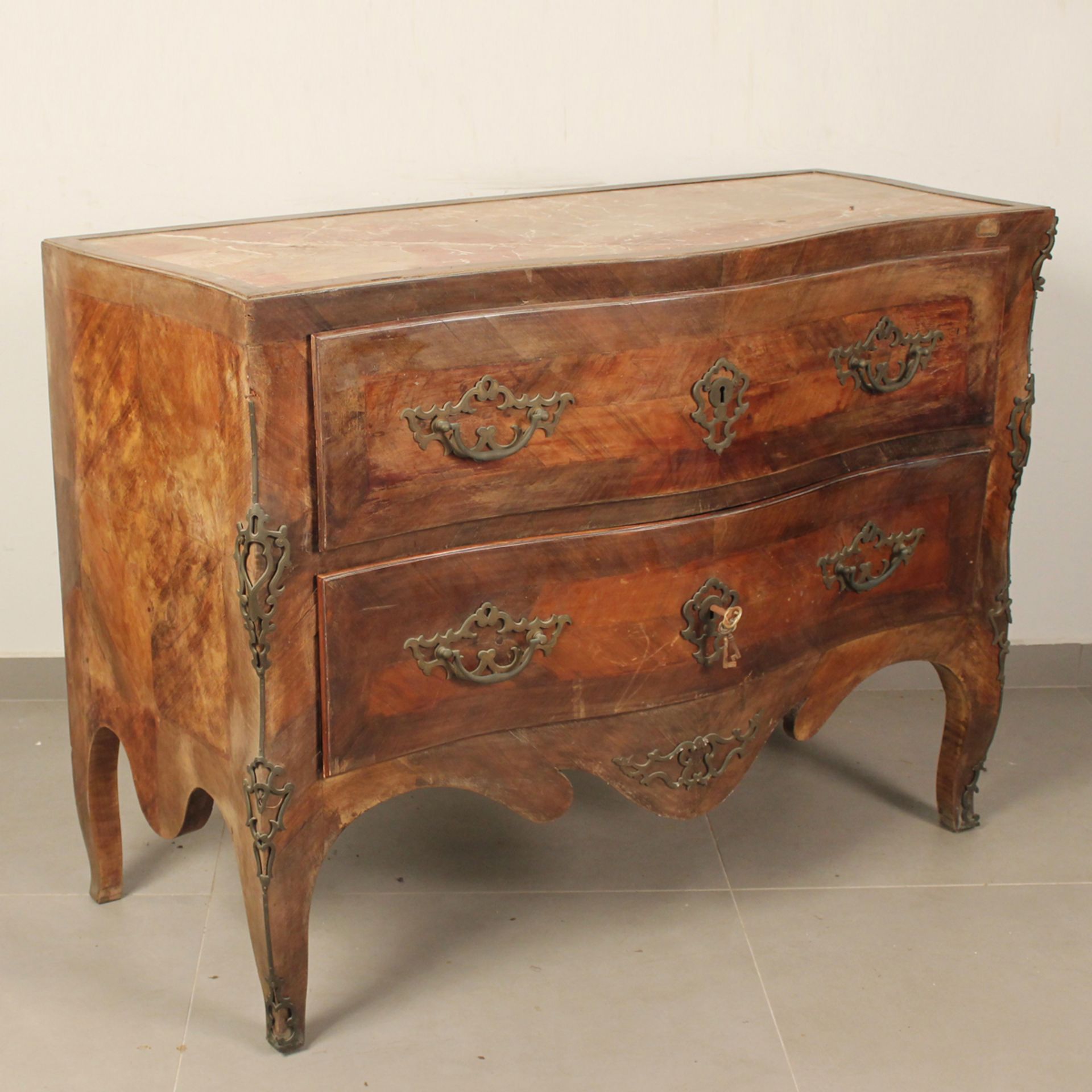 Cassettone a due cassetti - Commode with two drawers - Image 2 of 3
