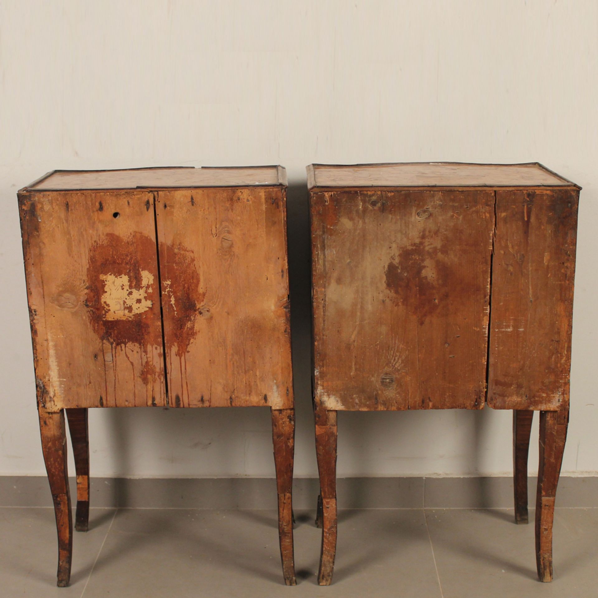Coppia di comodini - Pair of bedside tables - Image 2 of 2