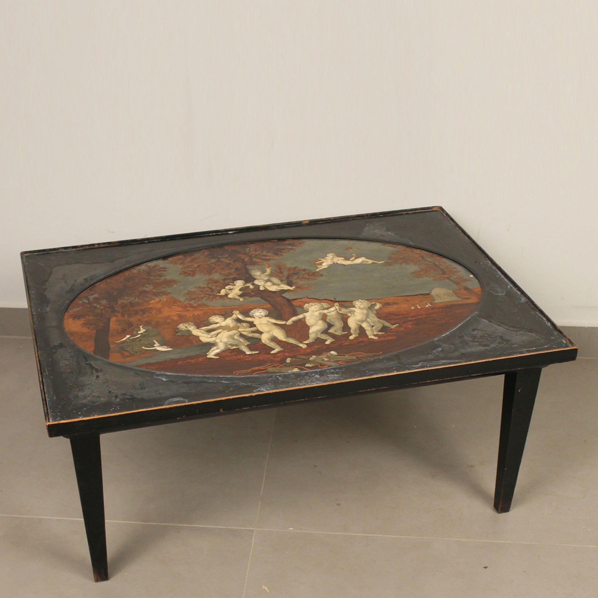 Particolare tavolo basso - Low table - Image 2 of 2