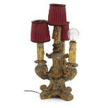 Piccolo candelabro a quattro luci - Small four-light candlestick