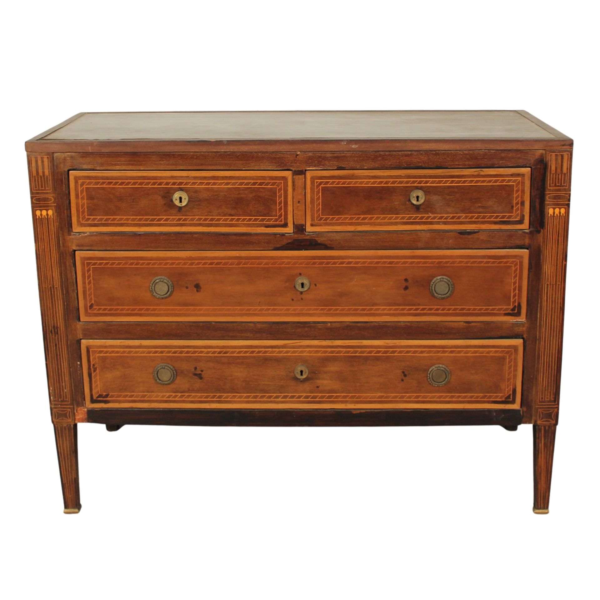 Cassettone a tre cassetti - Commode with three drawers