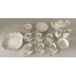 27 piece Spode ‘Colonel’ tea service comprising 6 cups, 8 saucers, 6 side plates, 2 small tea