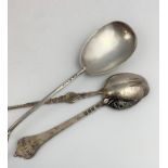 3 pairs of silver sugar tongs, total w: 3.6 ozt