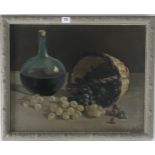 Oil of still life signed L. Lopez. Image 21”x 17”, frame 24” x 20”