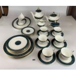 36 piece Royal Doulton ‘Carlyle’ tea and dinner service comprising 6 cups, 6 saucers, 6 side plates,