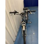 Salisbury Powacycle electric bike with 1 spare battery and 1 charger. Silver colour