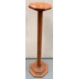 Mouseman octagonal top stand 9”diameter x 42”h