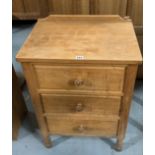 Wrenman 3 drawer chest, each drawer divided into 3 sections, 21”w x 15.5”d x 29.5”h