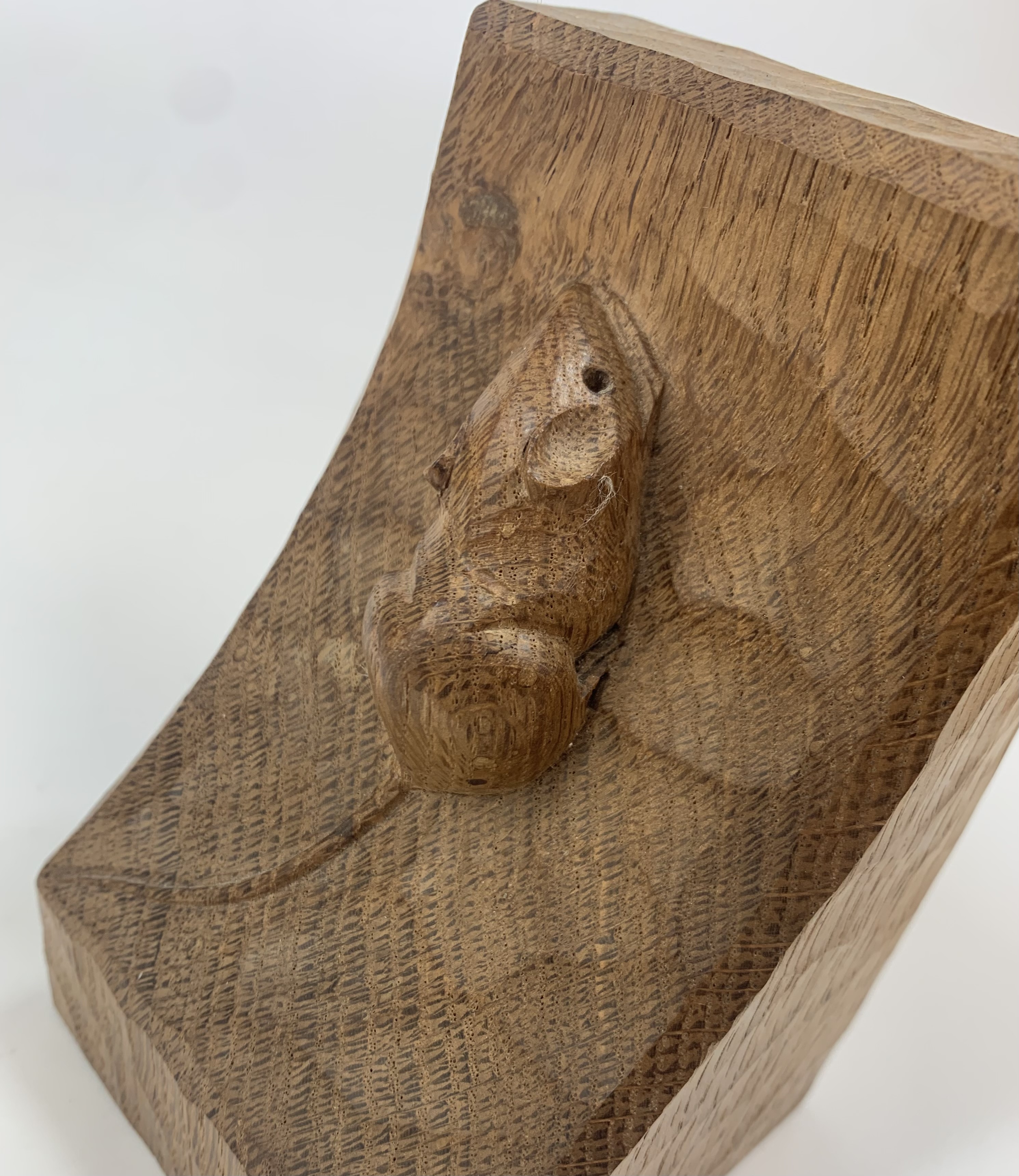 Pair of Mouseman bookends 6” high - Image 8 of 9