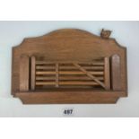 Wrenman letter rack 16” long x 8” high